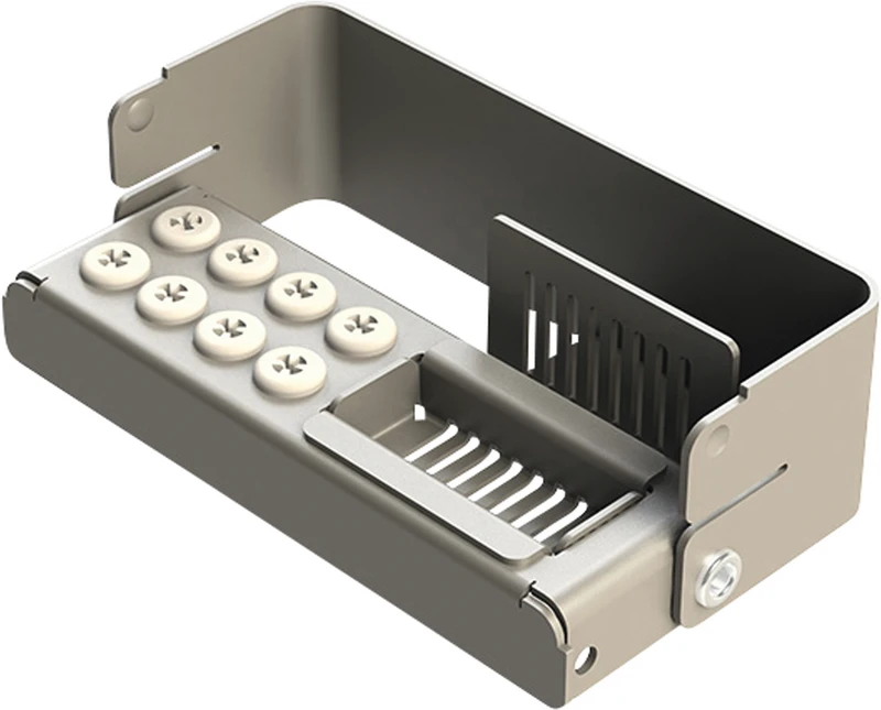 PLUG IN PLUS  Stück  für 8 Instrumente, weiß, 8,4 x 2,7 x 3,2 cm