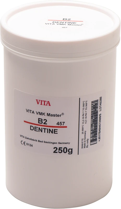 VITA VMK Master® VITA classical A1-D4®  Dose  250 g Pulver dentin B2