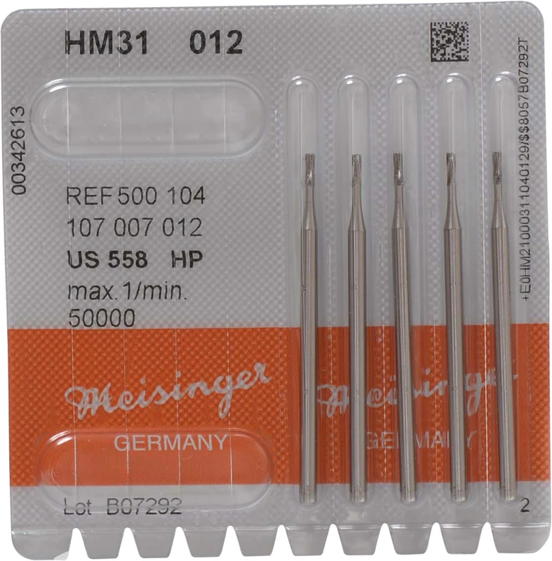HM-Bohrer 31  Packung  5 Stück HP, Figur 107, 4,1 mm, ISO 012