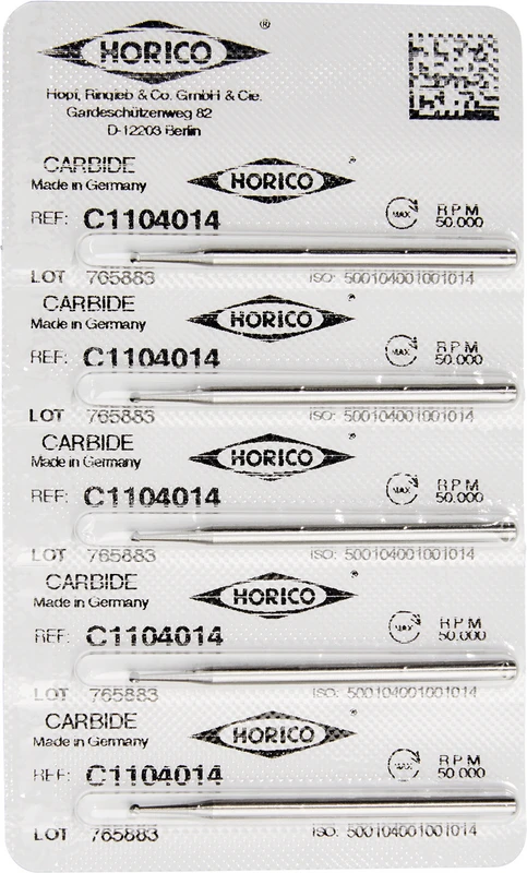 HM-Bohrer C1  Packung  5 Stück HP, Figur 001, ISO 014