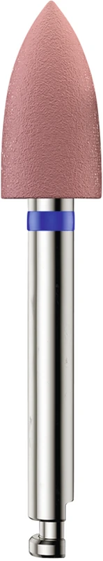 Diamantpolierer  Packung  12 Stück dunkelrot, Figur 243 große Spitze, Ø 5 x 10 mm, ISO 050