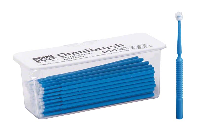 Omnibrush  Packung  100 Stück blau