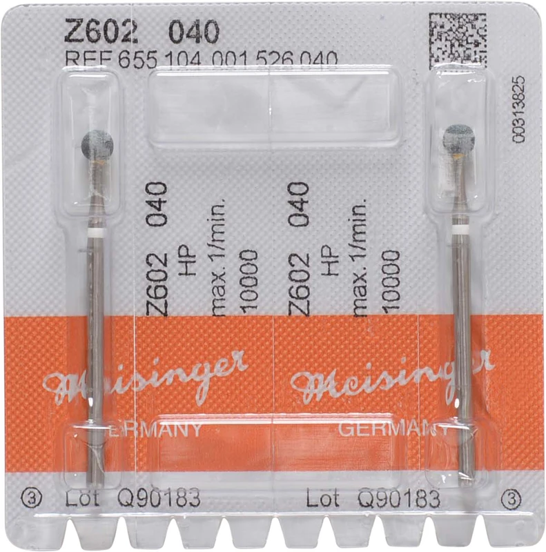 Schleifer Z602  Packung  2 Stück grün mittel, HP, Figur 001, ISO 040