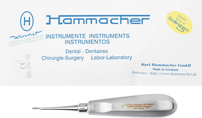 Wurzelheber nach Apical  Stück  HSA 650-01, Figur 1\301, für obere Wurzeln