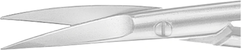 Feine Scheren  Stück  BC111R, 110 mm, gebogen