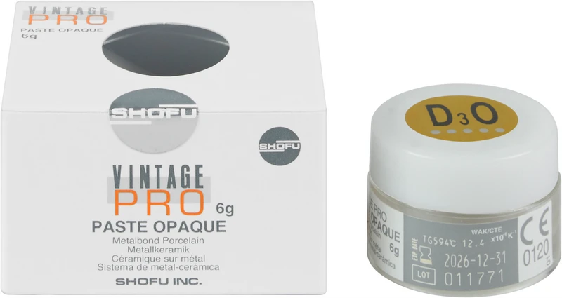 VINTAGE PRO  Dose  6 g Paste opaque D3O