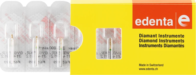 DIACUT V835KR  Packung  5 Stück grün grob, FG, Figur 156 Zylinder Kante rund, 4,5 mm, ISO 012