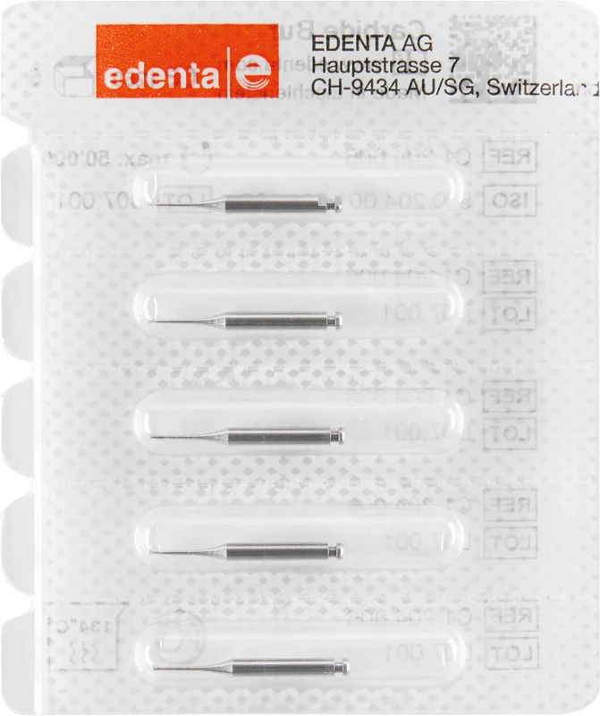 HM Bohrer C1  Packung  5 Stück RA, Figur 001, ISO 006