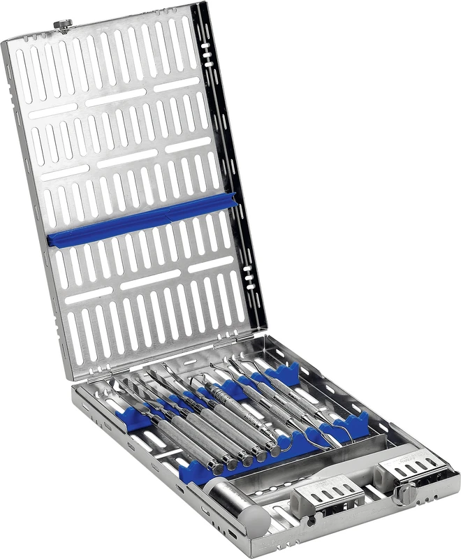 IMS Kassette Signature DIN  Stück  DIN blau, für 13 Instrumente