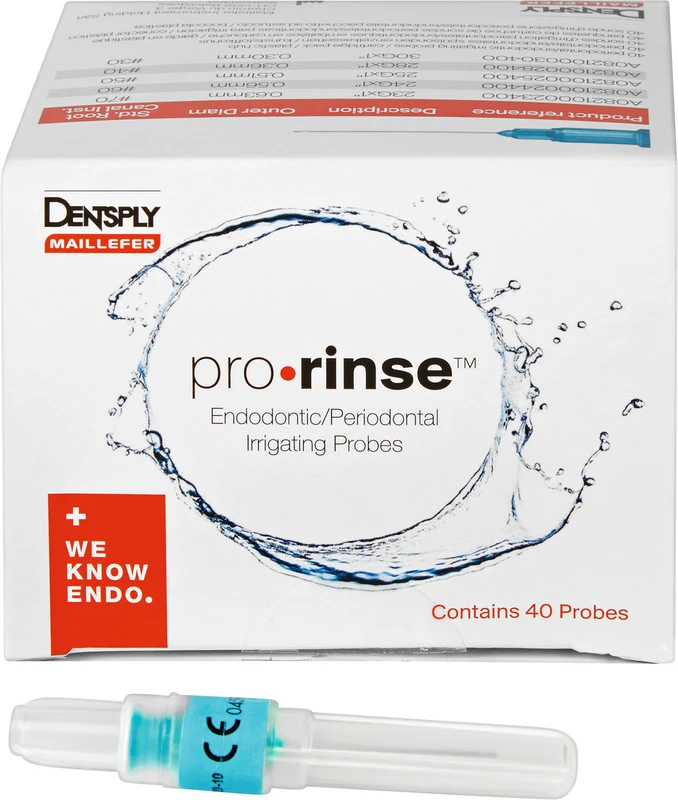 pro.rinse  Packung  40 Stück blau, Ø 0,30 mm, 30GA