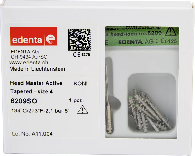 HeadMaster konisch, Aktiv  Sortiment  Gr. 4, lang