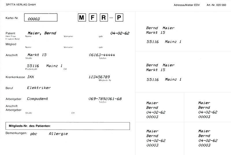 Adressaufkleber DIN A5   Packung  100 Stück weiß