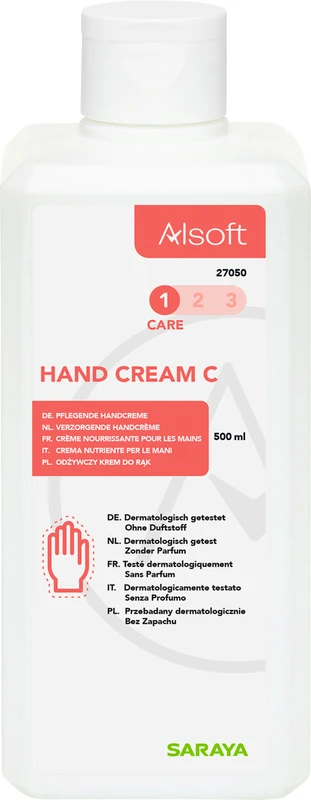 Alsoft Hand Creme Care   Flasche  500 ml