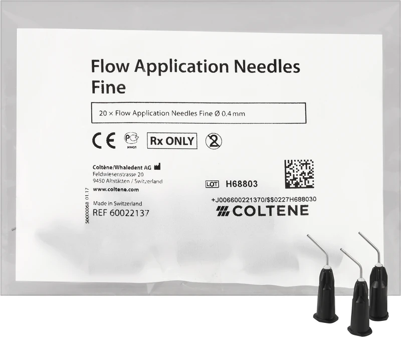 BRILLIANT EverGlow Flow Applikationsnadeln  Packung  20 Stück 0,4 mm, fein, gebogen