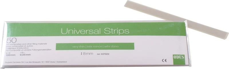 ODUS Universal Strips  Packung  50 Stück Breite 8 mm, gerade