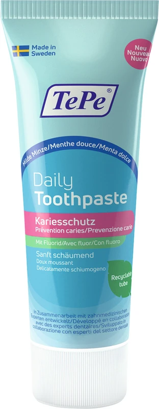 TePe® Daily Zahnpasta  Tube  75 ml Minze
