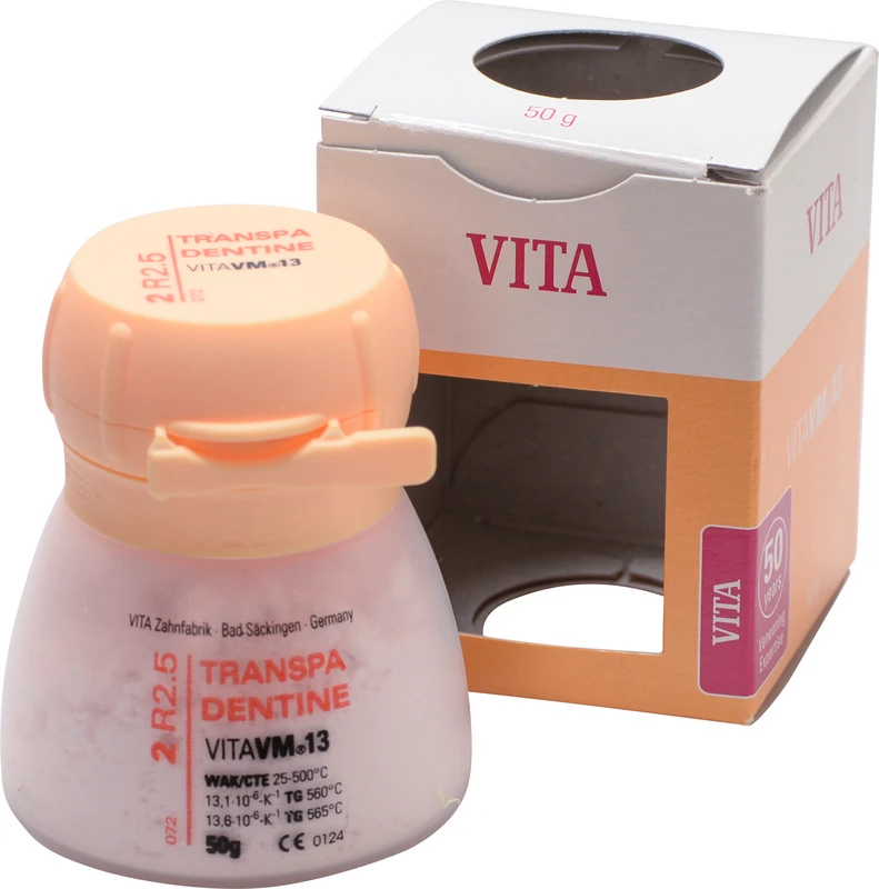 VITA VM® 13 3D-MASTER®  Dose  50 g Pulver transpa dentin 2R2.5