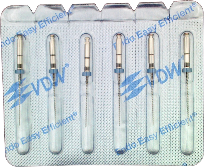 FlexMaster® Instrumente  Packung  6 Stück 21 mm, Taper.02 ISO 040