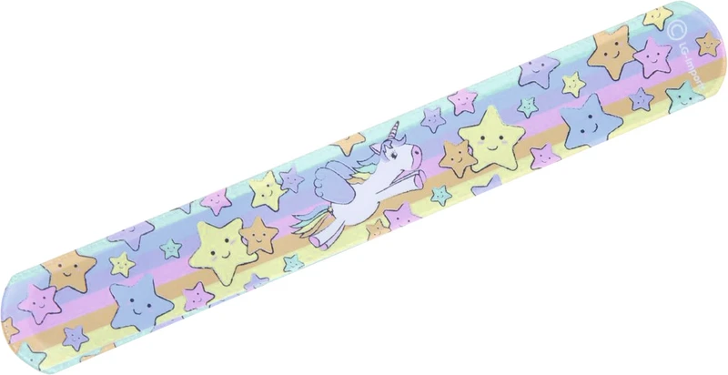 Klappband Einhorn  Packung  36 Stück 22 x 3 cm