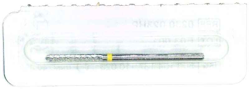 Omni HM-Fräser Schliff 30  Stück  kreuzverzahnt, gelb superfein, HP, Figur 137, 14 mm, ISO 023