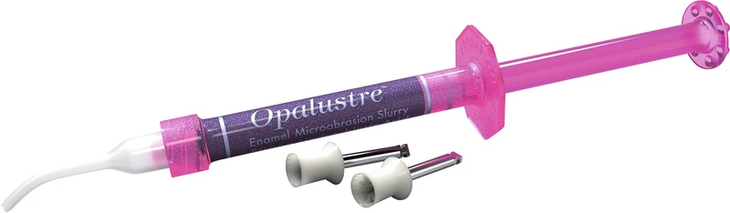 Opalustre  Set  2 x 1,2 ml, 10 Tips, 10 OpalCups (5 x ohne Bürstchen, 5 x mit Bürstchen)
