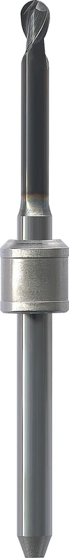 CAD\CAM 2-Schneider  Stück  DLC, Schaft-Ø 3 mm, Figur Zylinder, Kopflänge: 17 mm, ISO 025