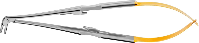 Nadelhalter nach Castroviejo LS  Stück  LS1151TC\17, 170 mm, 80° gebogen