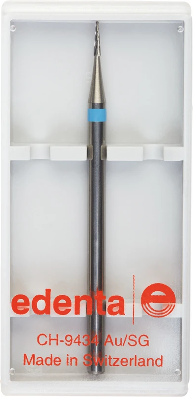 HM-Fräser Schliff 70  Stück  Einfachverzahnung blau standard, HP, Figur 196, 4 mm, ISO 009