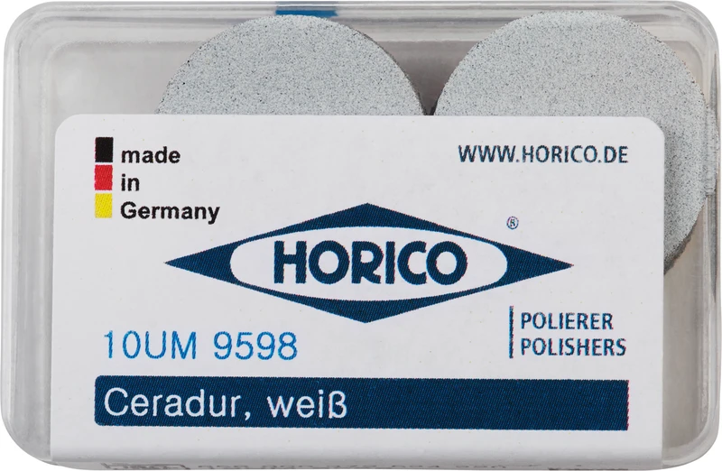 Ceradur  Packung  10 Stück unmontiert, weiß 9598