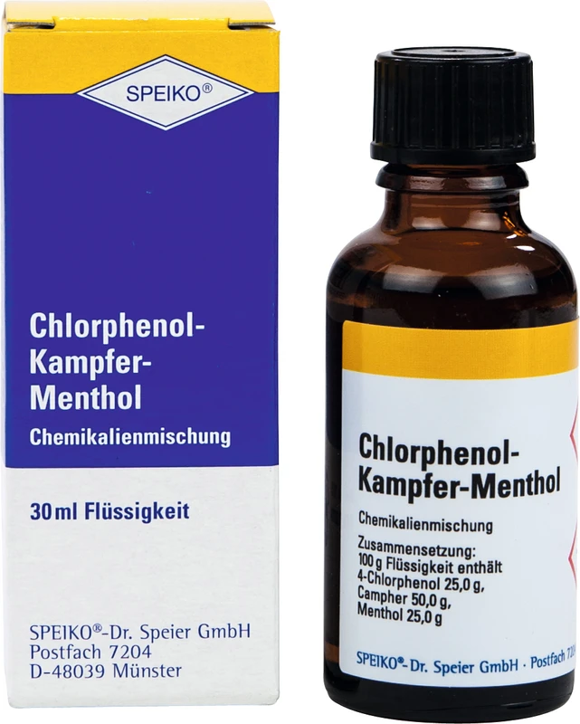 Chlorphenol-Kampfer-Menthol  Packung  30 ml