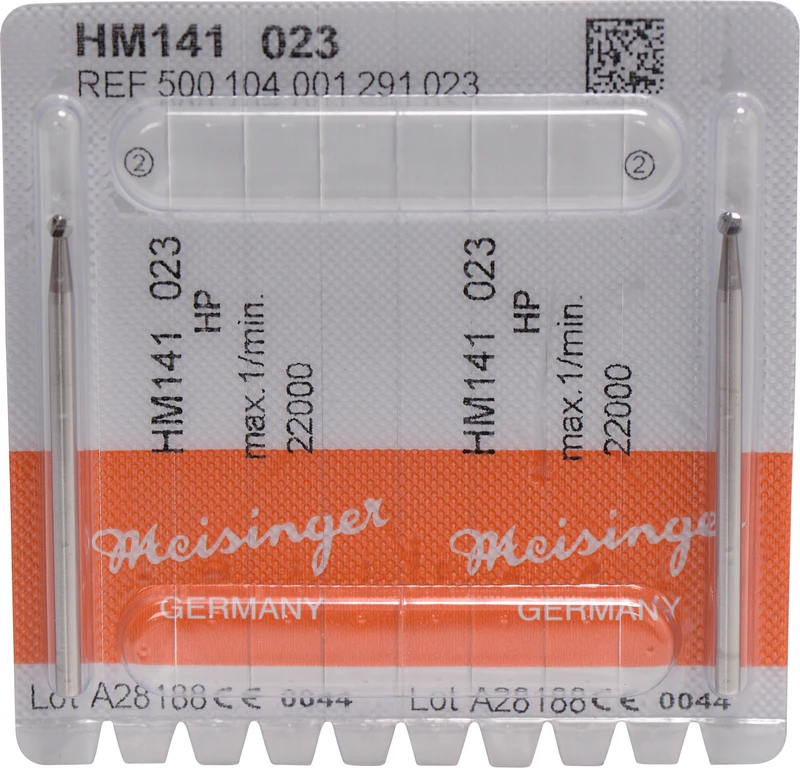 Chirurgie Fräser HM 141  Packung  2 Stück HP, Figur 001, ISO 023