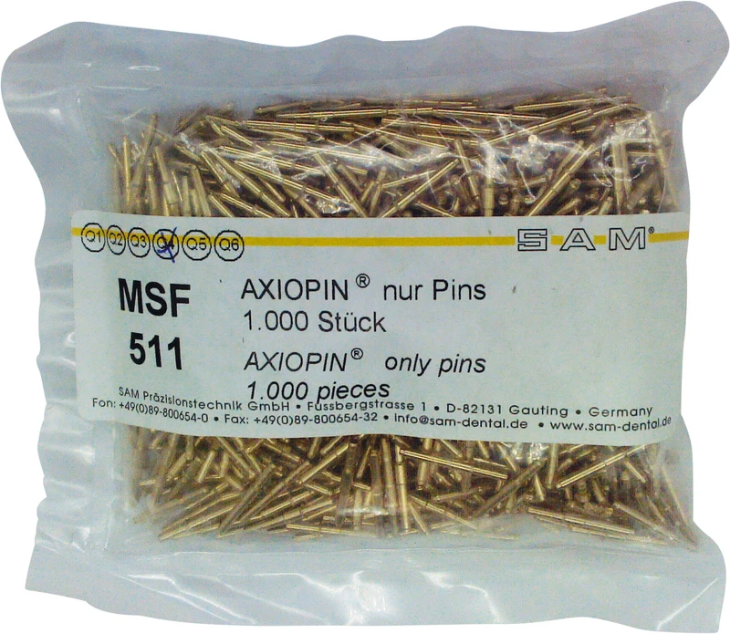 SAM® PIN SYSTEM AXIOPIN®  Nachfüllpackung  1.000 Pins