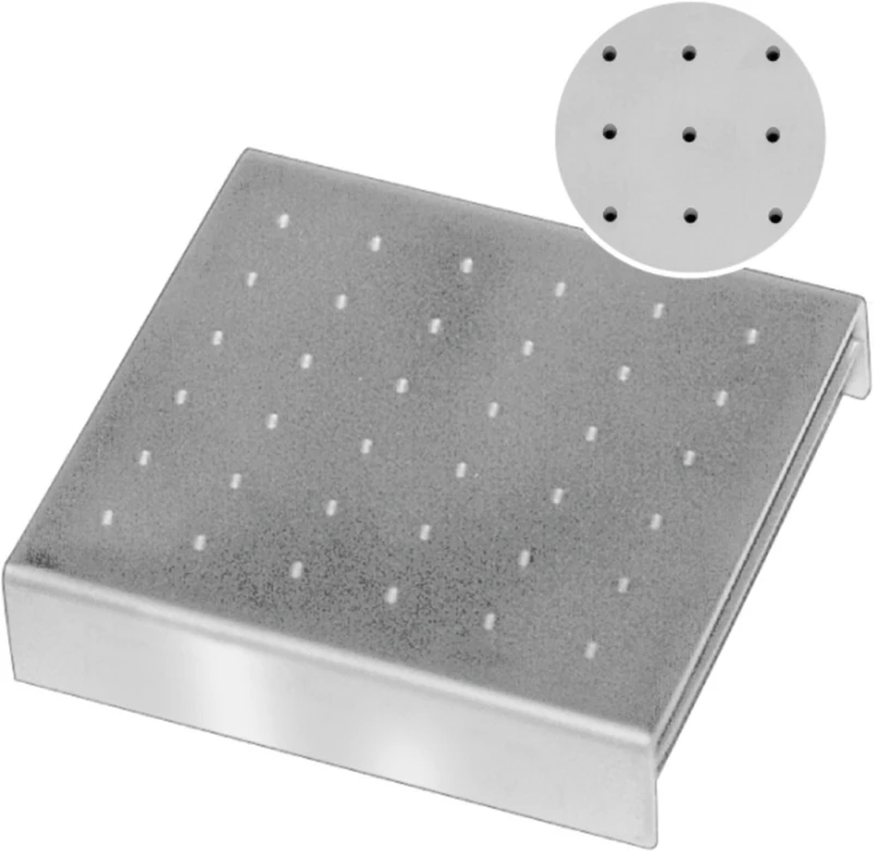 Bohrerständer  Stück  für 30 Bohrer FG Ø 1,6 mm, 65 x 60 x 14 mm