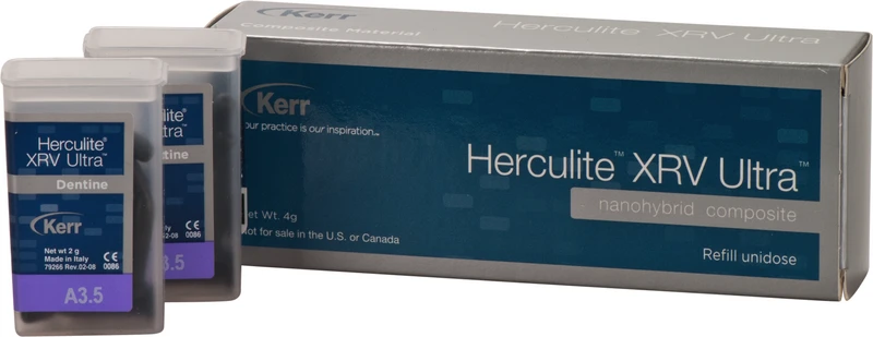 Herculite® XRV Ultra  Packung  20 x 0,2 g Unidose dentin A3,5
