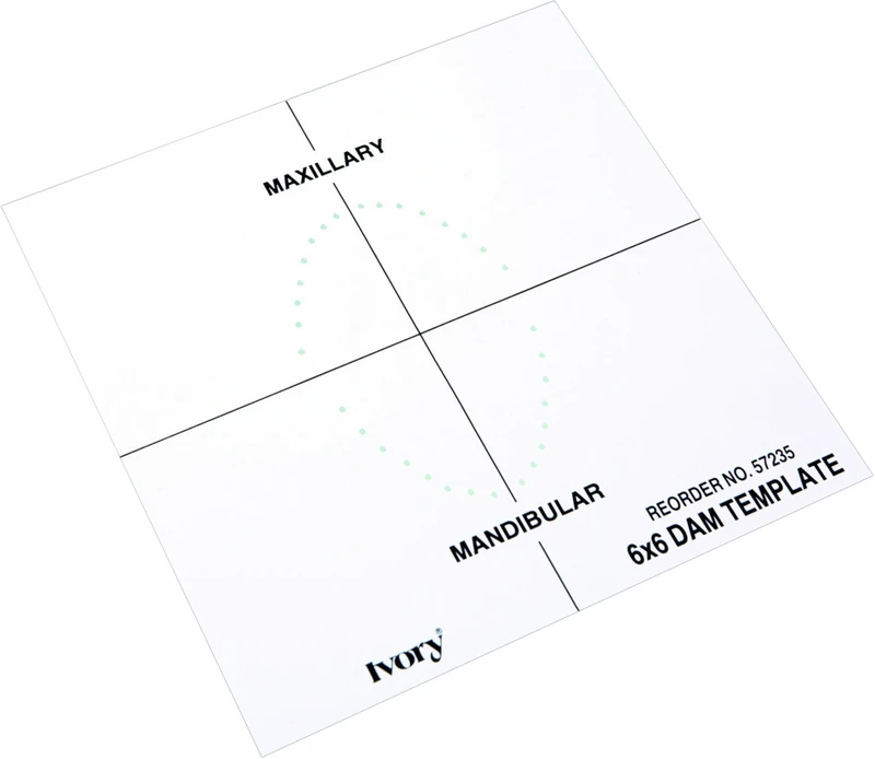 Ivory®  Stück  Schablone 6   x 6