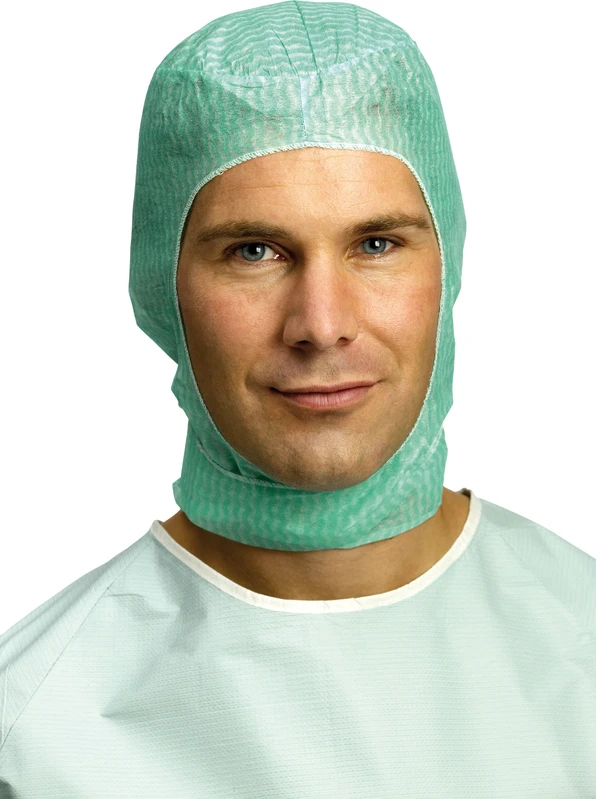 BARRIER® OP-Haube Tuck  Packung  120 Stück grün