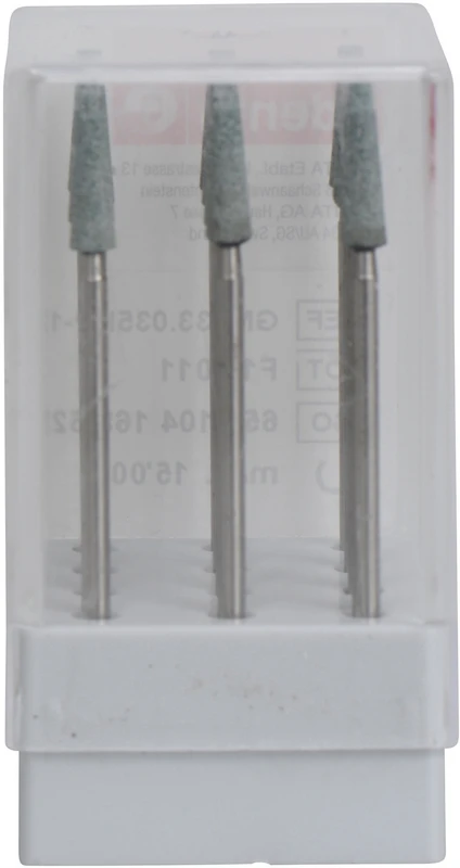 Keramische Schleifer G  Packung  12 Stück grün mittel, HP, Figur 168, 10,5 mm, ISO 035