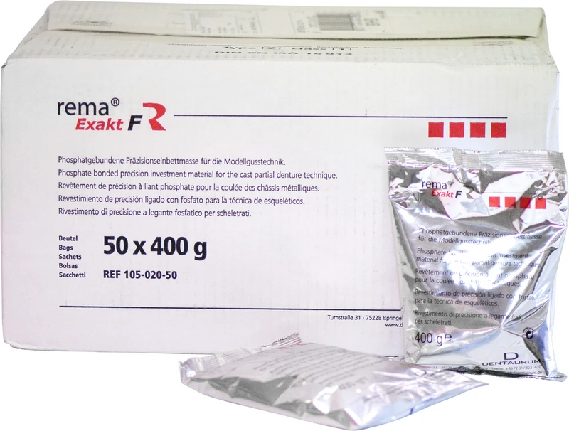 rema® Exakt   Karton  50 x 400 g Beutel fein