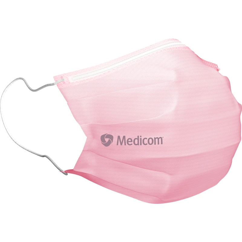 Medicom® SafeMask® Standard  Packung  50 Stück pink, mit Gummiband