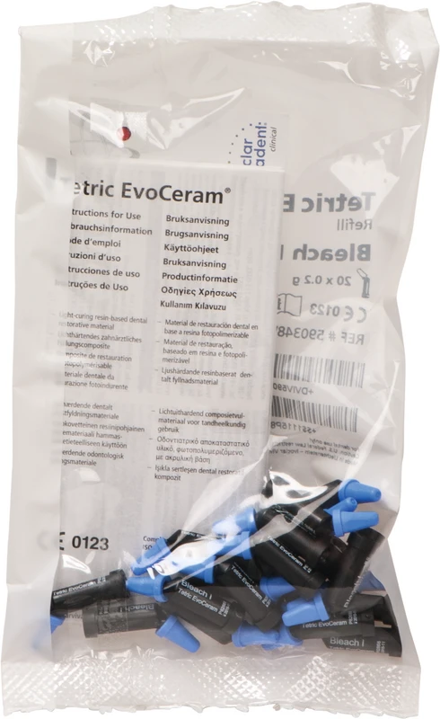 Tetric® EvoCeram  Packung  20 x 0,2 g Cavifil bleach I