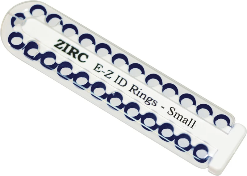 EZ-ID Markierungsringe  Packung  25 Stück klein, dunkelblau, Ø 3 mm