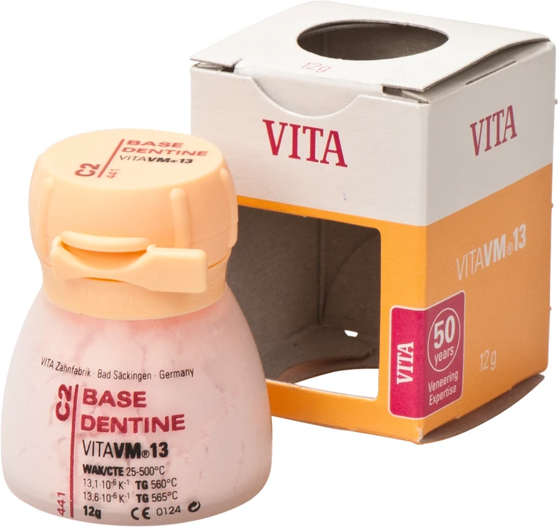 VITA VM® 13 classical A1-D4®  Dose  12 g Pulver base dentine C2