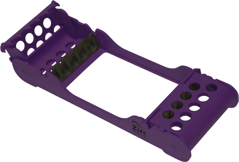 E-Z Jett Kassetten  Stück  20,2 x 9,7 x 3 cm, für 5 Instrumente pflaume