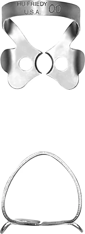 Kofferdam-Klammern  Stück  Front 00 RDCM00