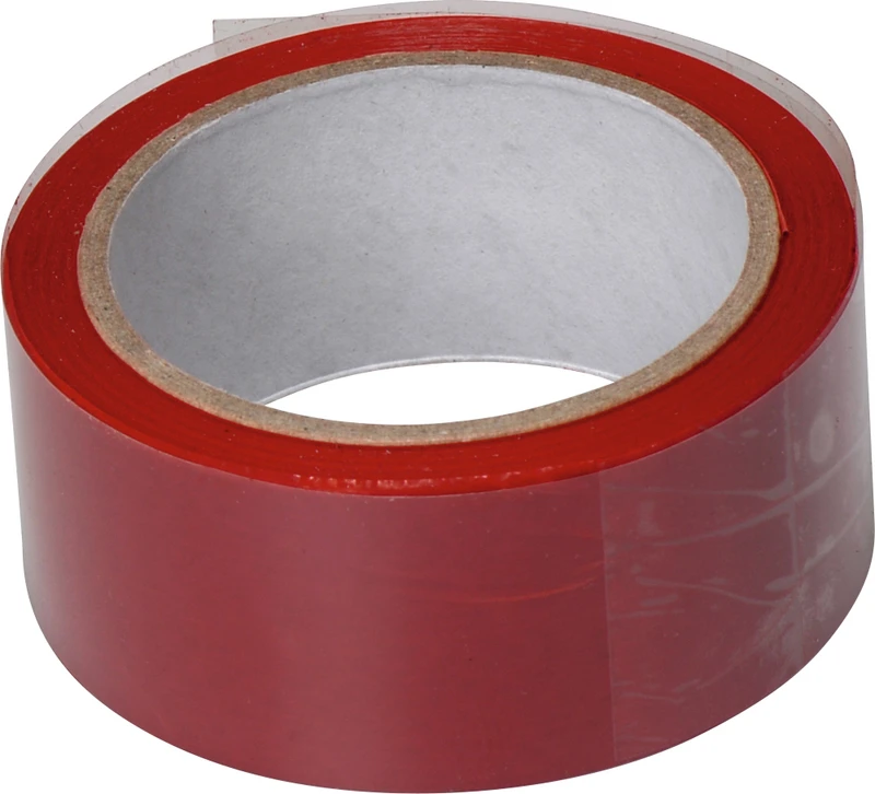 HANEL Occlusions-Folie, doppelseitig 12 µm  Rolle  25 m rot, 22 mm breit