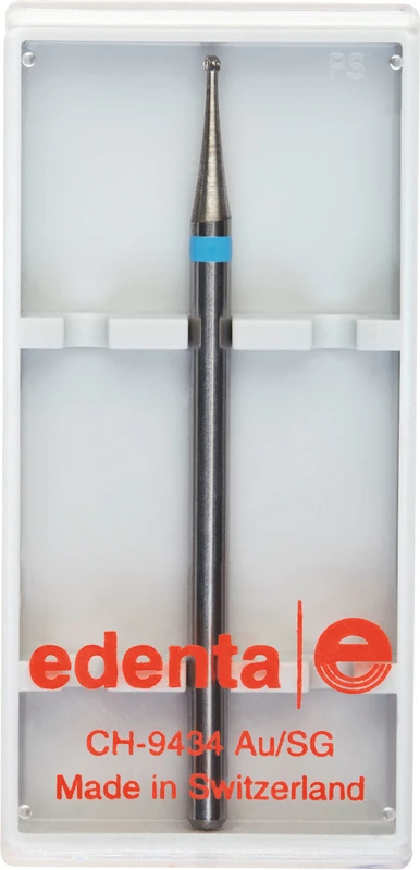 HM-Fräser Schliff 10  Stück  Kreuzverzahnung, blau standard, HP, Figur 001, 0,8 mm, ISO 010