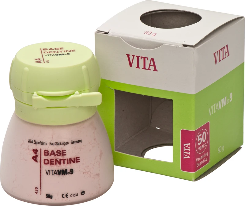 VITA VM® 9 classical A1-D4®  Dose  50 g Pulver base dentine A4