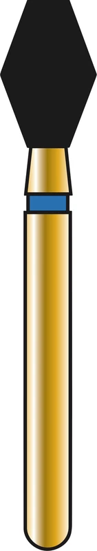 DIATECH Diamanten G811  Packung  5 Stück blau mittel (M), FG, Figur 038 Palatinal, 5 mm, ISO 033