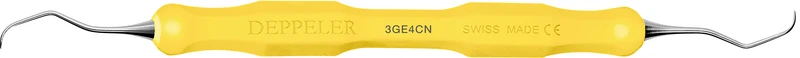 DEPPELER Gracey Küretten Classic  Stück  Figur 3\4, CN Griff, gelb