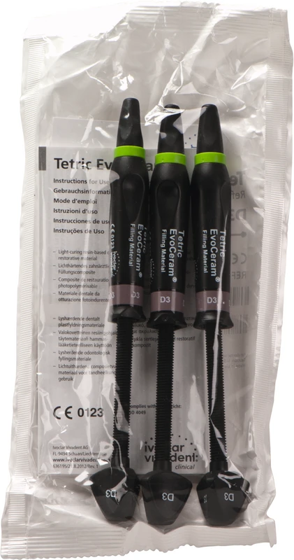 Tetric® EvoCeram  Packung  3 x 3 g Spritze D3